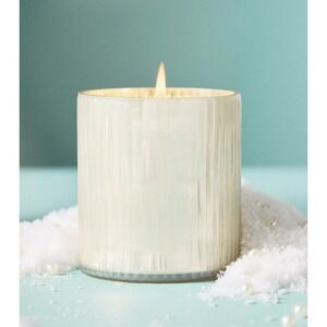 Anthropologie Capri Blue Candle Volcano Champagne Glass Jar 8 oz Tropical Fruity